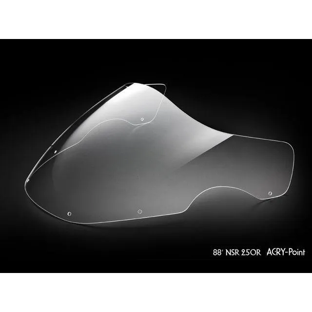 ACRY-Point NSR250R スクリーン関連パーツ NSR250R 1988用スクリーン ストリート（クリア） アクリポイント