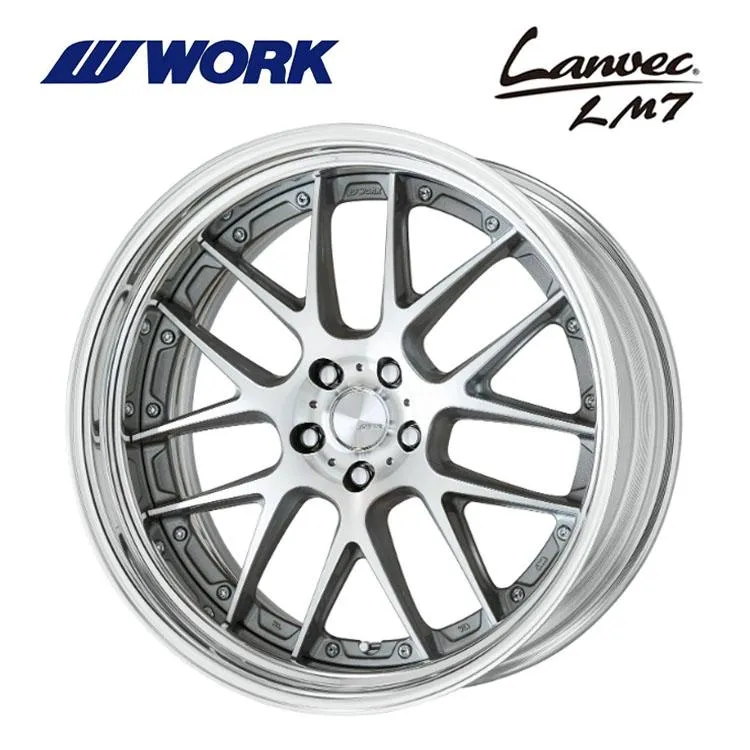 21インチ 5H114.3 11J 11J+80〜−20 5穴 ホイール 【2本セット 新品】  Lanvec LM7 STEP RIM DEEP RIM Odisk 送料無料 ワーク