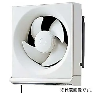 三菱 標準換気扇 一般住宅用 台所用 連動式シャッター 引きひも付 BL認定品  EX-15LH8-BL
