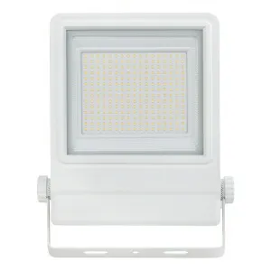電材堂 LED投光器 50W 昼白色 超広角 ホワイト FLLE50DWWE01WHDNZ