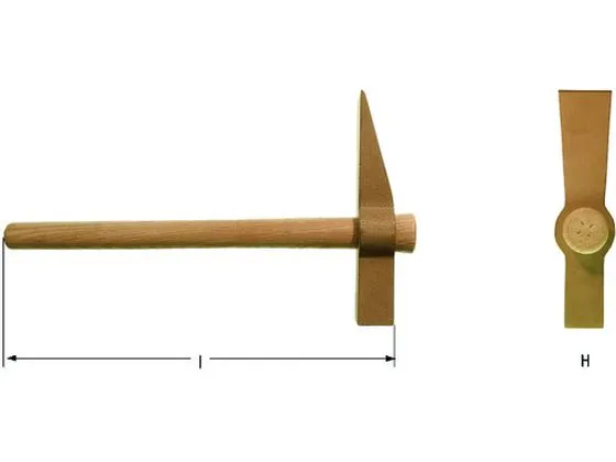 【お取り寄せ】Ampcoスイス 防爆煉瓦ハンマー FN0600B ハンマー ポンチ 防爆 絶縁工具 作業用品 工具