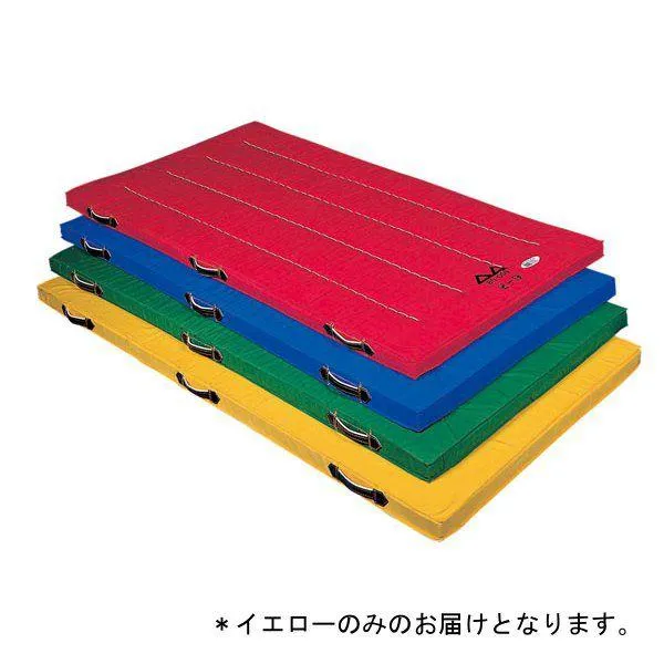 マット 体操マット カラー体操マットDX〈90x240X5cm/イエロー D-4636Y  送料ランク(お見積もり) (DAN) (Q41CD)