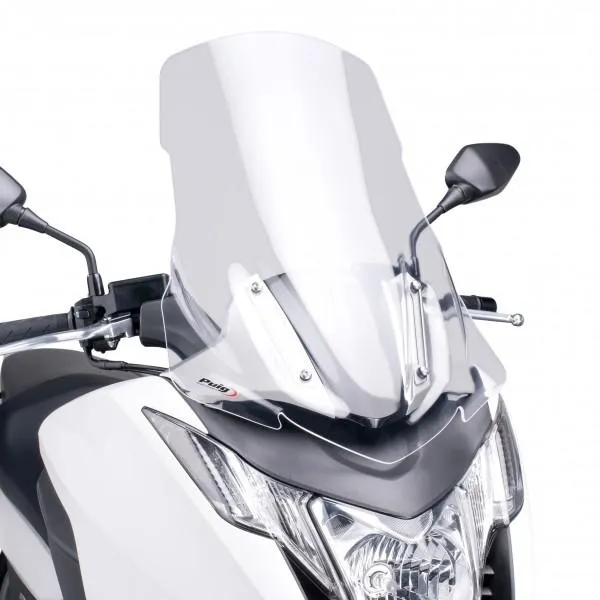 Puig プーチ V-TECH ツーリング スクリーン カラー：ダークスモーク インテグラ700 インテグラ750 HONDA ホンダ 外装