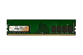 【中古】【輸入品・未使用】DOLGIX 4GB DDR4 2666MHz PC4-21300 DIMM 1.2V 288ピン デスクトップメモリ RAM アップグレード
