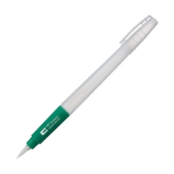 (まとめ) トンボ鉛筆 水筆 WATER BRUSH 中筆 WB-ME 1本 【×20セット】
