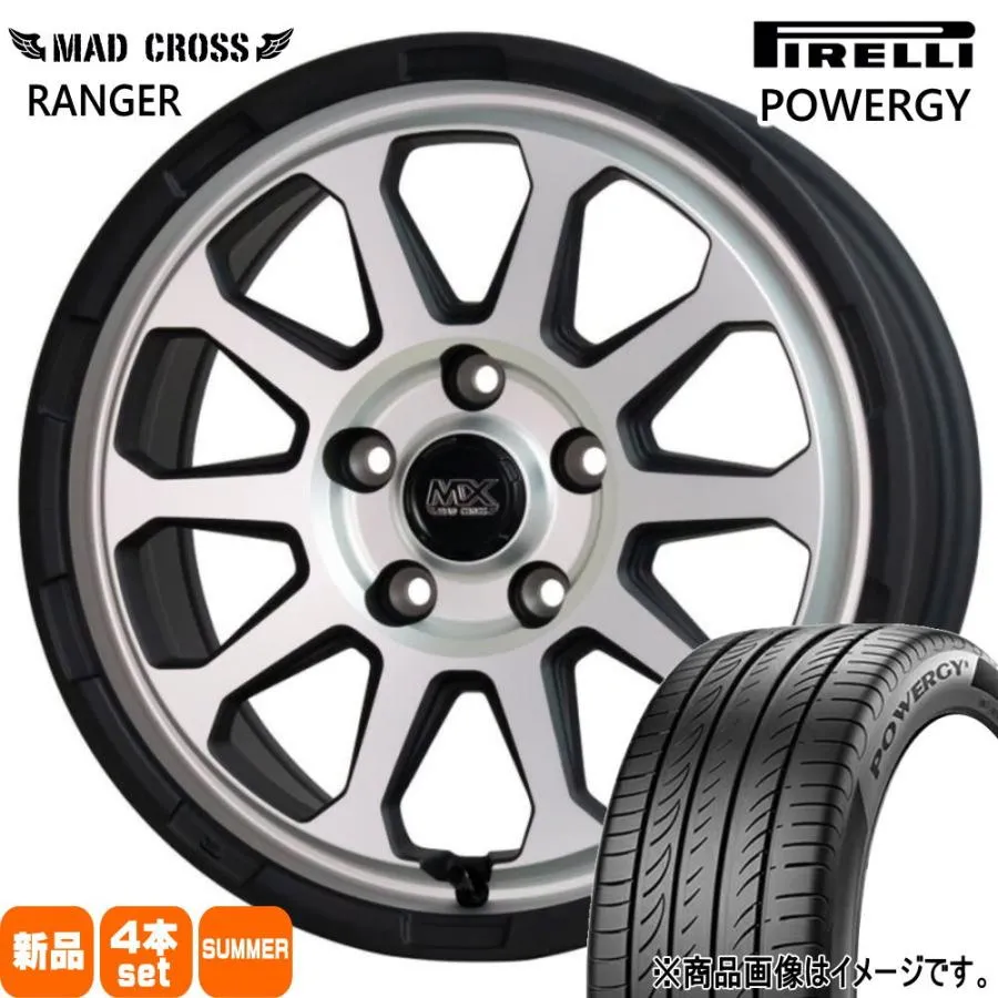 T30/T31エクストレイル /20系ヴェルファイア ピレリ 215/60R17 96H POWERGY 夏用 サマータイヤ MAD CROSS RANGER