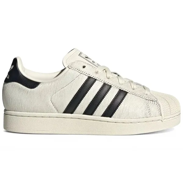 adidas アディダス レディース スニーカー  【adidas Superstar II Ponyhair Off White Core Black (Women)】  サイズ US_5(22.0cm) Off White/Core Black/Off White