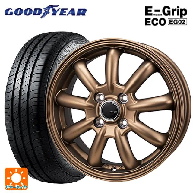送料無料 サマータイヤホイールセット 165/65R14 79S グッドイヤー エフィシェントグリップ エコ EG02 ジャパン三陽 ジェーピースタイ