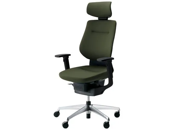 【レビュー投稿で100円OFFクーポン】【メーカー直送】イング クッション背座緑 肘有 Vキャスター CRGA3215E6G4Q6VN【代引不可】【組立・設置・送料無料】肘付き 固定肘タイプ 布張りチェア オフィスチェア オフィス家具