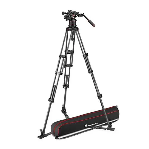 【OUTLET】ナイトロテック612ビデオ雲台+カーボンツイン三脚GS MVK612TWINGC [マンフロット Manfrotto 公式]【アウトレット】