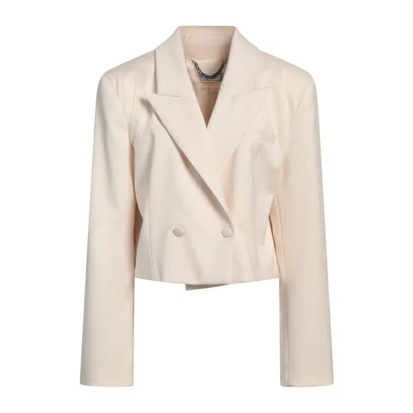 【送料無料】 ジジル レディース ジャケット＆ブルゾン アウター Blazers Beige