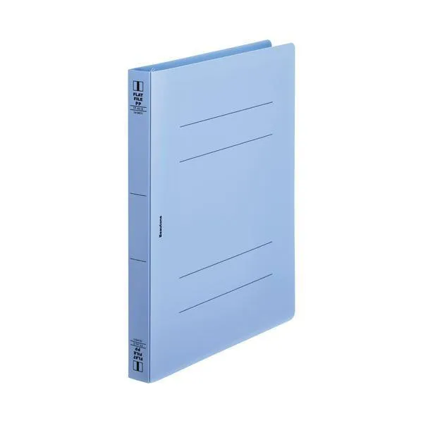 (まとめ）ビュートン フラットF PP 厚とじA4S FF-A4SW-B 10冊〔×5セット〕
