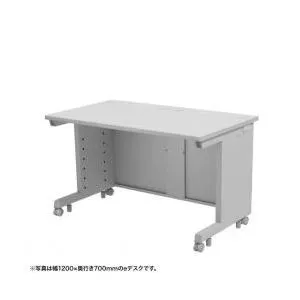 【新品/取寄品/代引不可】eデスク(グレー)W1800xD650xH700 ED-SK18065GY