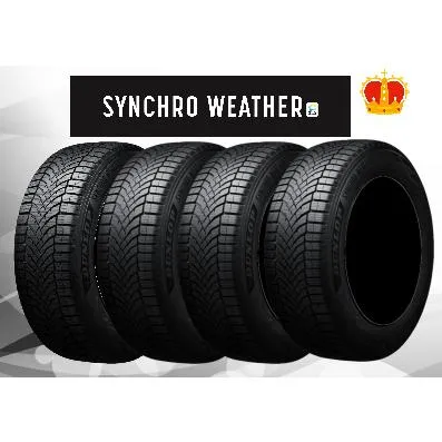 ダンロップ タイヤ SYNCHRO WEATHER (シンクロ ウェザー) 255/35R19 96W XL  ４本セット オールシーズンタイヤ  爆買