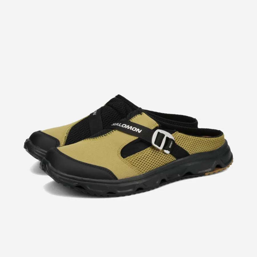 SALOMON RX SLIDE 3.0 NOMAD サロモン リラックス スライド 3.0 ノマド メンズ レディース BLACK/WILLOW カーキグリーン L49159200