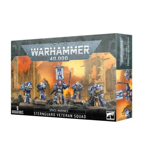 [送料無料] 【ウォーハンマー 40000】スペースマリーン:スターンガードベテランスカッド STERNGUARD VETERAN SQUAD 48-49