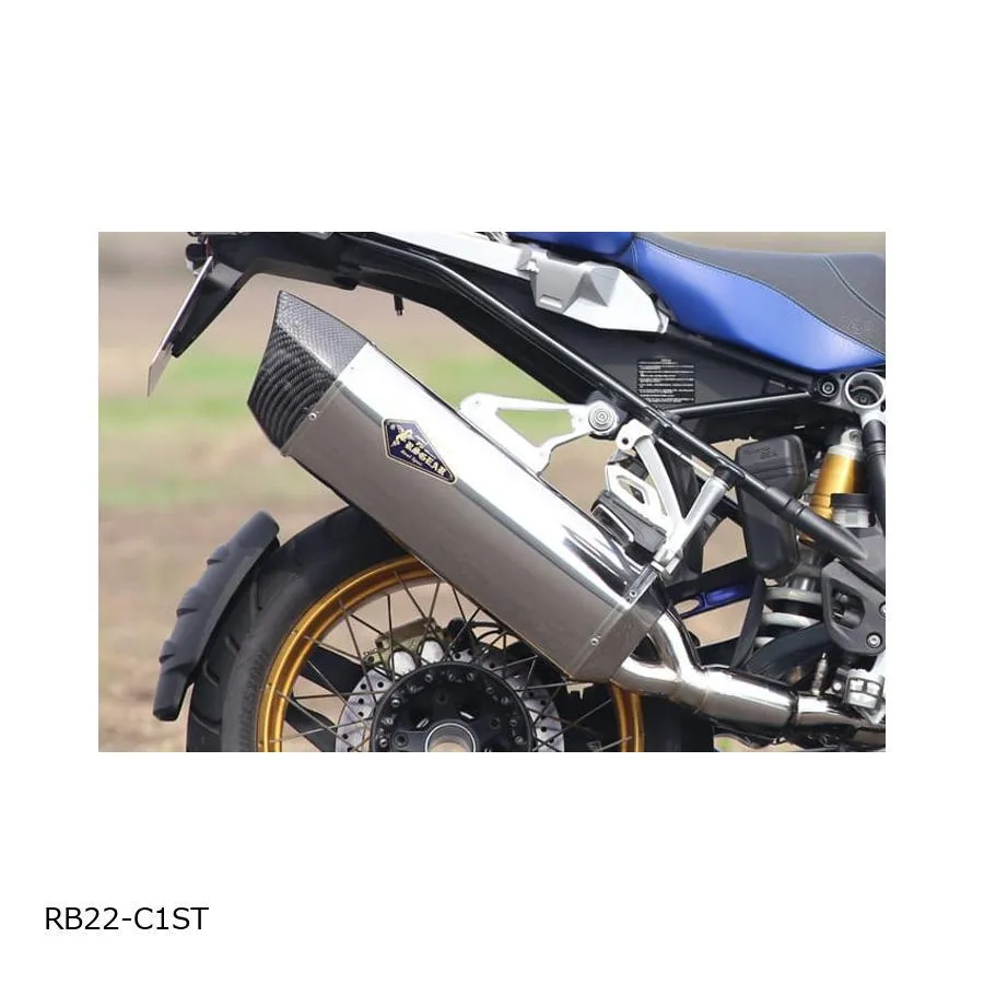 アールズギア リアルスペック チタンフルエキゾースト シングル TI R1250GS/-ADV(19- 8BL-R12MA 2BL-R12MA) RB22-C1ST