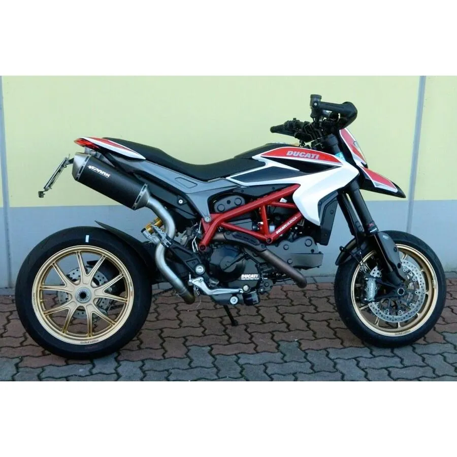 SPARK EXHAUST スパーク マフラー FORCE スリップオンマフラー ハイマウント仕様 タイプ：キャタライザー付き HYPERMOTARD 821 (13-15) DUCATI ドゥカティ