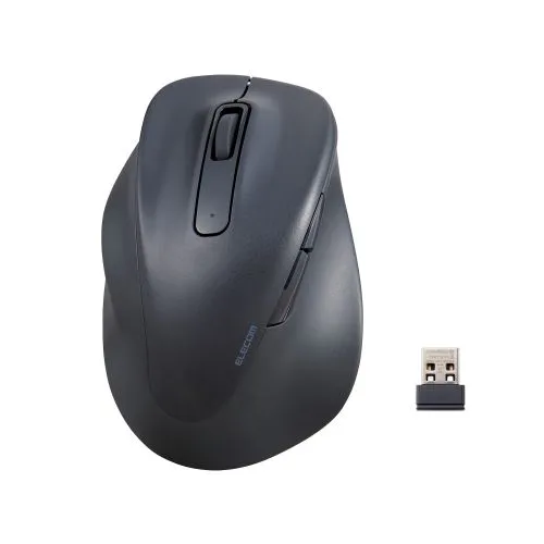 クリスマス スマホ pc LAN デジタル パット 情報 スタンド ケース ルーター 周辺 スマホ パーツ アクセサリー  デジタル関連  | エレコム 静音 2.4GHz無線マウス “EX-G”5ボタン XLサイズ 左手用  M-XGXL31DBSKBK