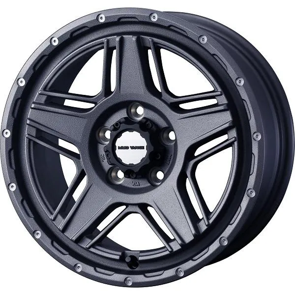 WEDS ADVENTURE ホイール MUD VANCE 07 FLINT GRAY 15インチ×6.0J ＋0 5H139.7 入数：1台分(4本) 40544