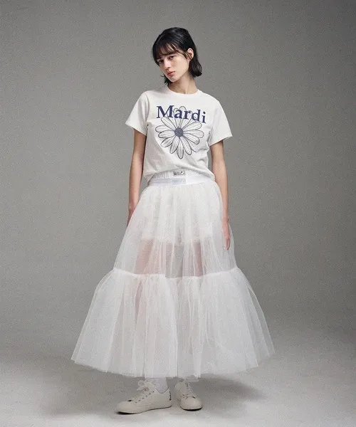 スカート MAXI SKIRT TULLE / マキシ スカート チュール