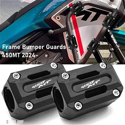 互換品 CFMOTO 450 MT 450MT 2024 フレームクラッシュバンパーエンジン保護バンパー CFMOTO 450MT アクセサリーフレームガード
