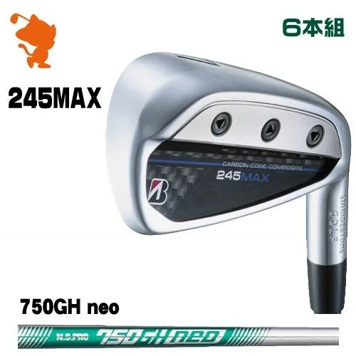 BRIDGESTONE 2024 245MAX IRON ブリヂストン 245マックス アイアン 6本組 NSPRO 750GH neo スチールシャフト