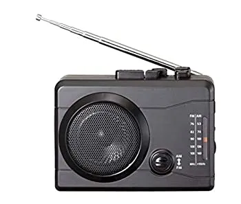 【中古-非常に良い】キヨラカ AM/FMラジカセデジタル保存カセットレコーダー「楽々ラジカセ」KR-01