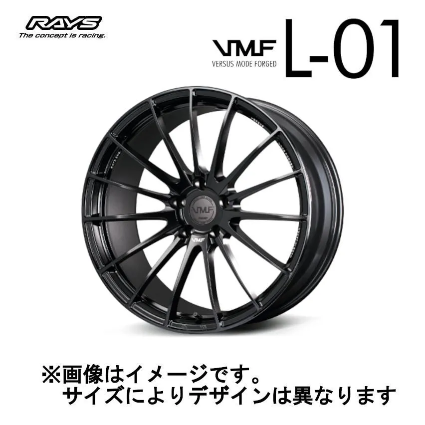 RAYS レイズ ベルサス VERSUS MODE FORGET VMF L-01 5/112 20x9.0J +35 セミグロスブラック (SG) 12970903520SG