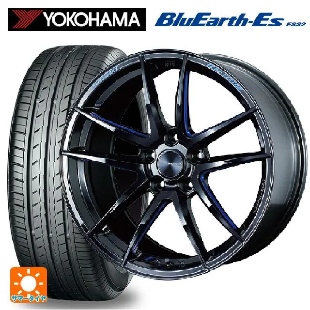 トヨタ GRヤリス(PA系)用 265/35R18 93W ヨコハマ ブルーアースEs ES32 ウェッズスポーツ RN55M