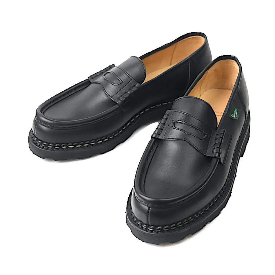 パラブーツ PARABOOT  099412 REIMS BLACK ランス ブラック メンズ ローファー フランス製