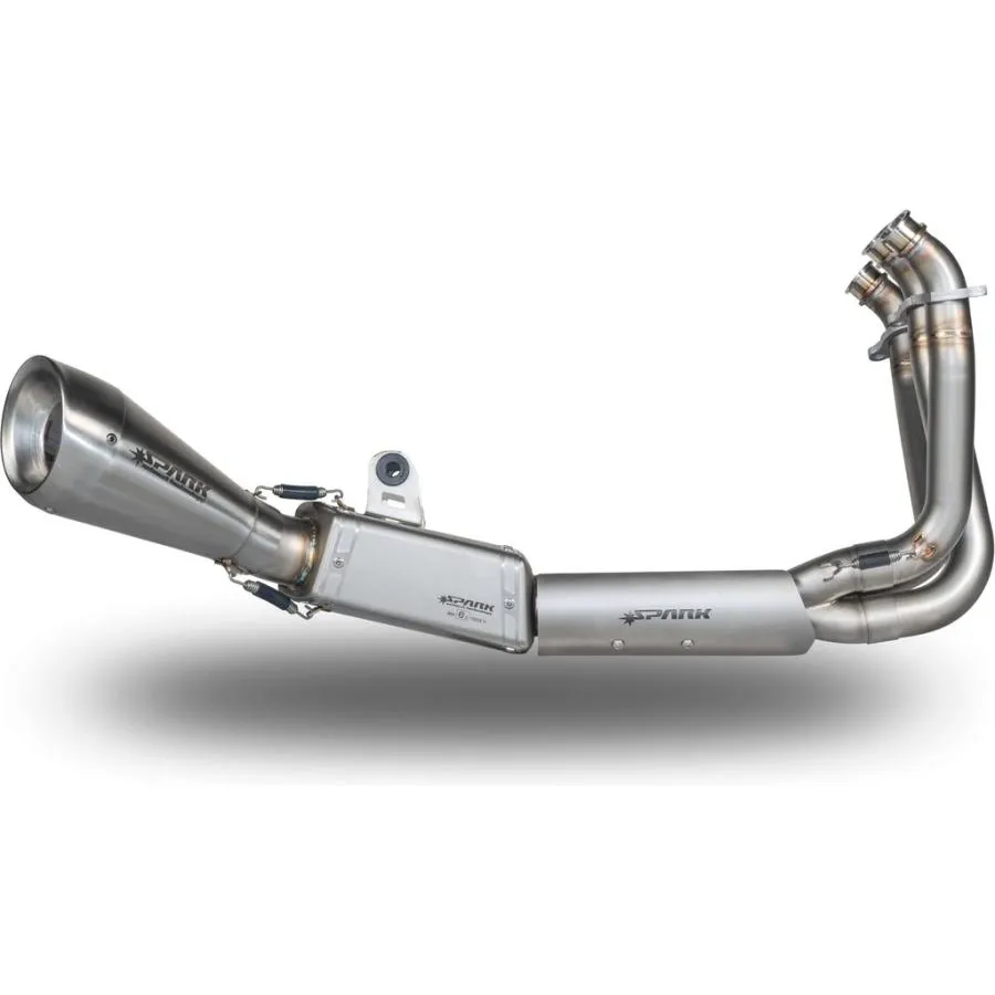 SPARK EXHAUST スパーク マフラー 60’S サイレンサー レーシング フルエキゾーストマフラー 材質：ステンレス AISI 304 TRIDENT 660 TIGER SPORT