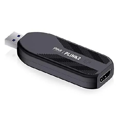 【平行輸入品】HDMIビデオキャプチャカードカメラリンク 4K USB3.1 GEN1 デジタル一眼レフビデオカメラ アクションカム経由でHDM