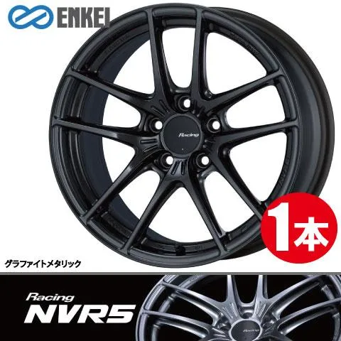 日本製 激安特価！ 1本価格 ENKEI Racing NVR5 GM 18inch 5H114.3 8.5J+43 エンケイ レーシング