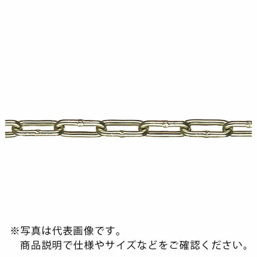 水本 ( 水本機械製作所 ) 【要長さ指定】アルミカラーチェーン レモンイエロー AL-3.5Y 長さ・リンク数指定カット 28.1~29m ( AL-3.5-29C-Y ) (株)水本機械製作所 【メーカー取寄】