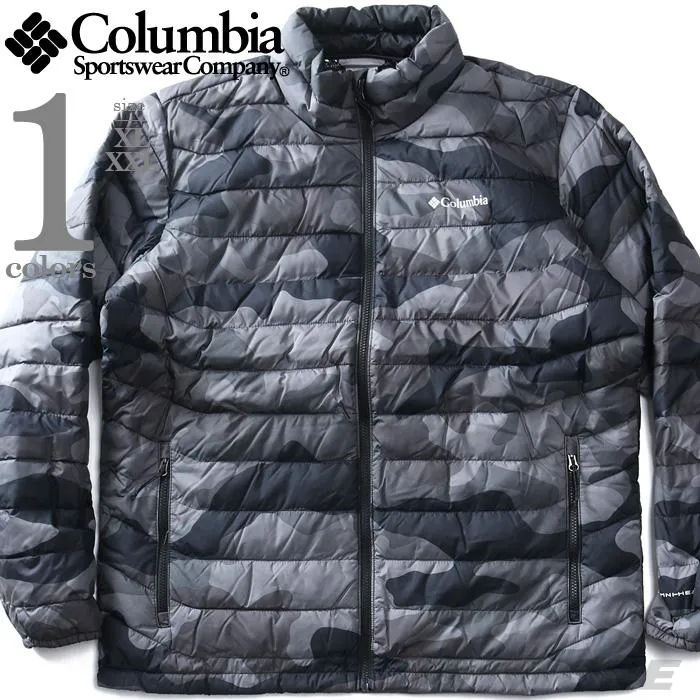大きいサイズ メンズ Columbia コロンビア 迷彩柄 フルジップ 中綿 ジャケット Powder Lite II Printed Jacket USA直輸入 2098391 爆買