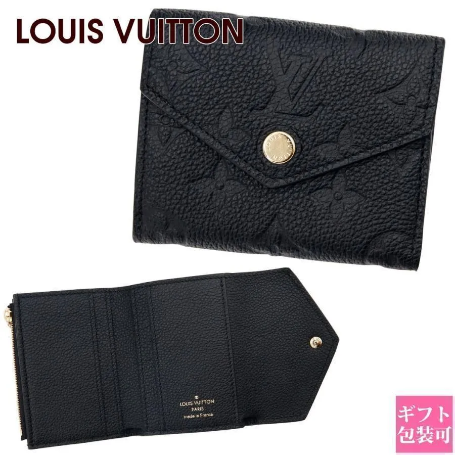 ルイヴィトン財布 メンズ 三つ折り財布 ミニ財布 正規品 ポルトフォイユ ゾエ アンプラント louis vuitton 新品 プレゼント ギフト