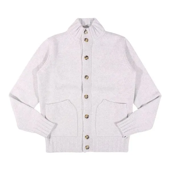 LAMANO ARTISANS（ラマノ アーチザン） カーディガン LMK662 BOMBER BOTT グレー 46 32396gy 【W32401】