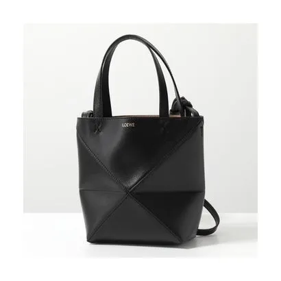 ロエベ LOEWE LOEWE トートバッグ A657V25X01 PUZZLE FOLD TOTE MINI （1100/BLACK）