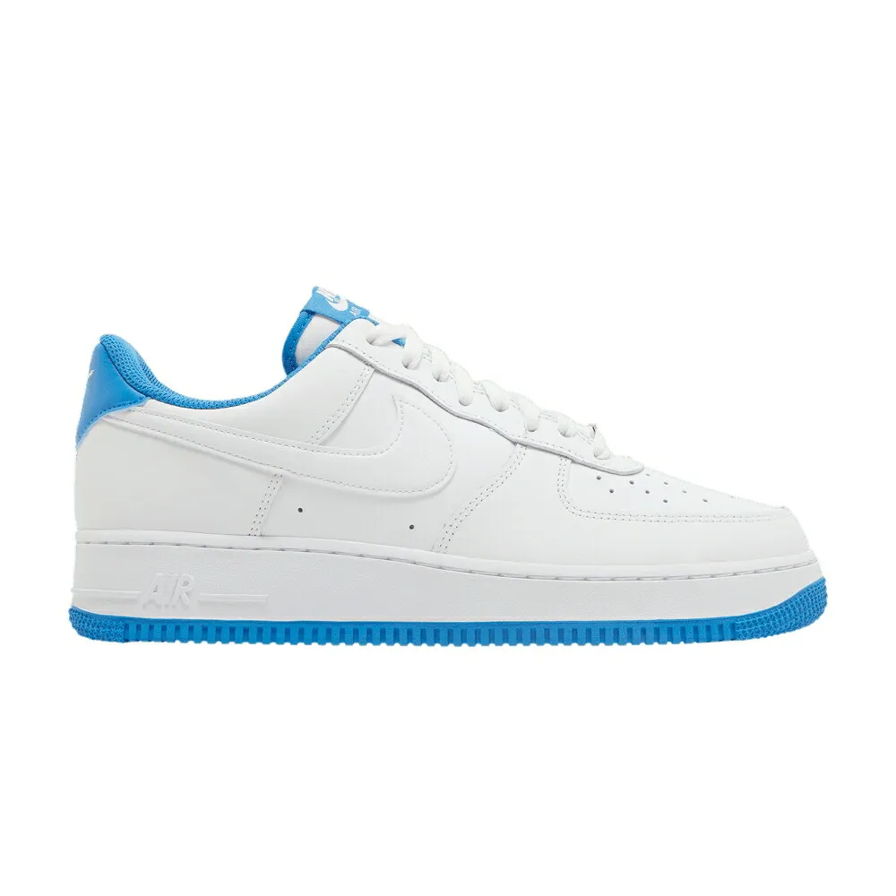 ナイキ 白色 ホワイト 青色 ブルー エアフォース 07 WHITE BLUE スニーカー メンズ NIKE AIR FORCE 1 LIGHT PHOTO / WHITE LIGHT PHOTO BLUE WHITE