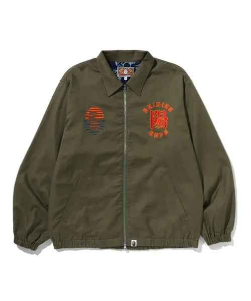 ミリタリージャケット モッズコート A RISING BAPE SOUVENIR JACKET