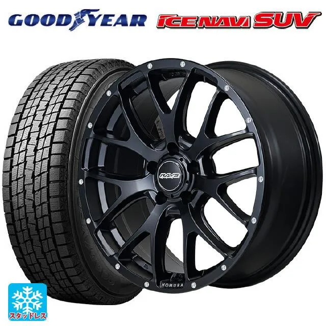 ミツビシ デリカD5(3DA系)用 2025年製 225/60R18 100Q グッドイヤー アイスナビ SUV ホムラ 2X7FA