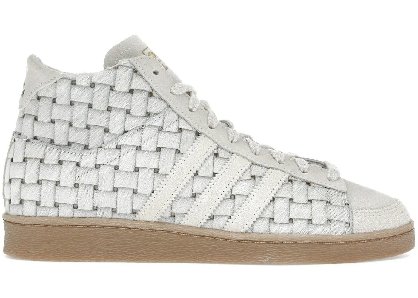アディダス 白色 ホワイト ポニー クリーム シャドー シャドウ WOMEN スニーカー レディース ADIDAS JABBAR HI OFF WHITE PONY HAIR (WOMEN) / OFF WHITE CREAM WHITE SHADOW