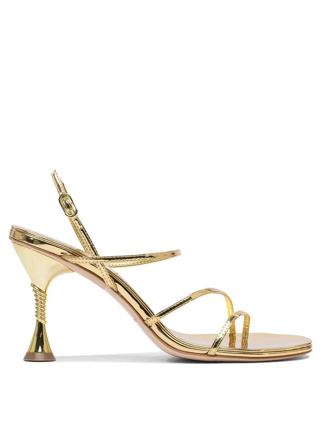 スタジオアメリア STUDIO AMELIA サンダル レディース ゴールド Sandals \"Helix 90mm\" heeled sandals F849CFSHELIX 90GLD Gold 関税 送料無料 2025SS vi