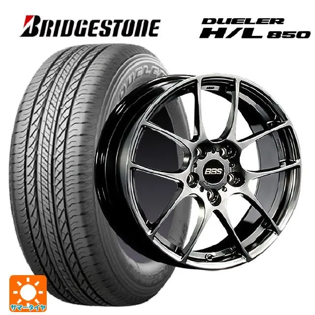 スバル クロストレック(5AA-GUE)用 225/55R18 98V ブリヂストン デューラー HL850 正規品 RF
