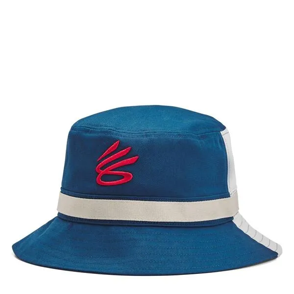 アンダーアーマー メンズ アクセサリー 帽子 Under Armour Unisex Curry Bucket Hat Adults Blue ブルー