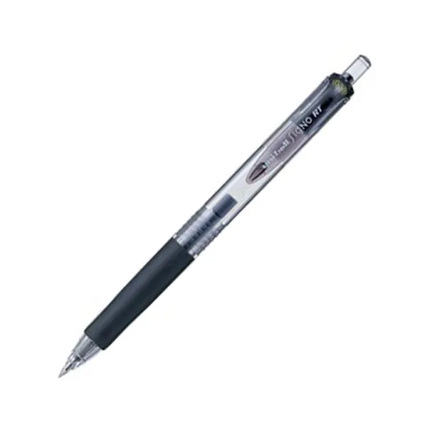 【クーポン配布中】(まとめ) 三菱鉛筆 ゲルインクボールペンユニボール シグノ RT ノック式 0.38mm 黒 UMN103.24 1本  【×100セット】