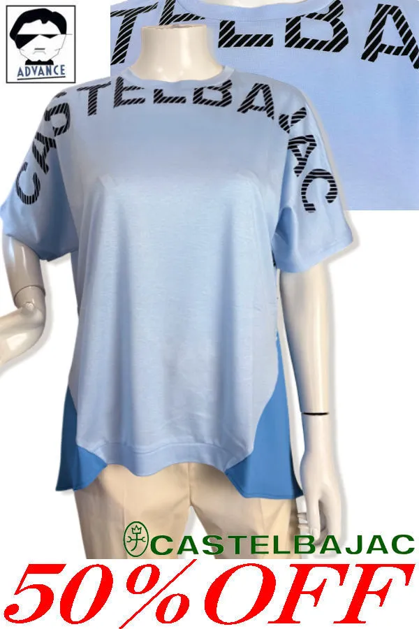 \\50％OFF セール/ カステルバジャック ゴルフ 半袖Tシャツ CASTELBAJAC SPORT 春夏 レディース ゴルフウェア ブランド 2025新作春夏 40代 50代 ミセス ラッピング無料【送料無料】【お取寄せ可】在庫あり表示の商品は15時までのご注文で土日も即日発送 722-5272-211 M/L/LL