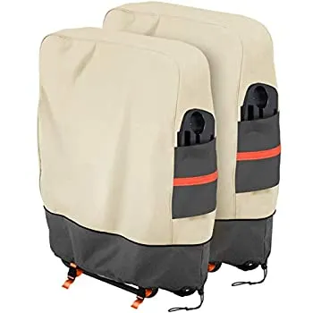【中古】【輸入品・未使用】SOKINGCOVER ゼログラビティチェアカバー アウトドア折りたたみ椅子カバー 丈夫な600Dオックスフォード生地製 (サイズ: 29 x 39 x 10インチ) 2枚