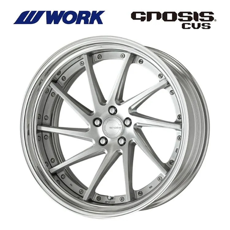 22インチ 5H112 11.5J 11.5J+59〜−53 5穴 ホイール 【1本単品 新品】 ブラッシュド GNOSIS CVS STEP RIM ディープコンケイブ DEEP RIM Wdisk